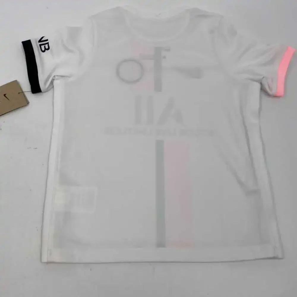 Nike White Pink Paris Saint Germain Soccer Set | Girls Size S - Picture 3 of 11